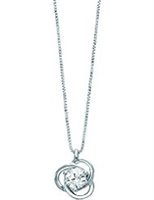 Collier Bliss Femme in Or blanc Diamante 20070960 - 20070960